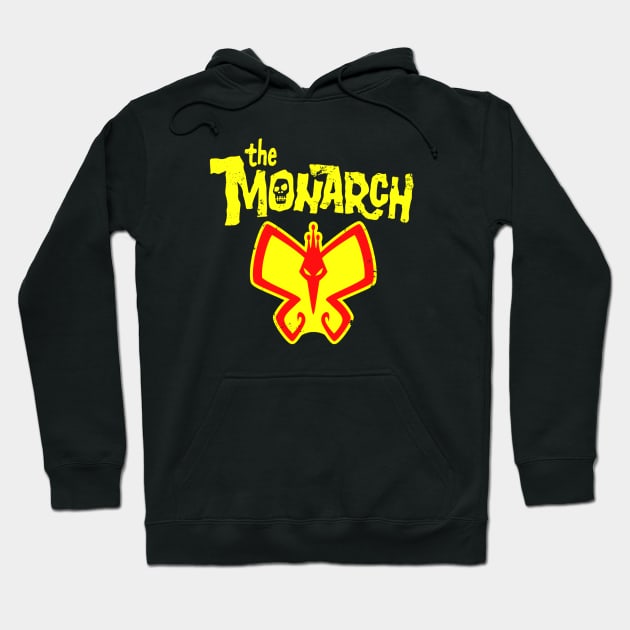 The Monarch (Black Print) Hoodie by Nerdology